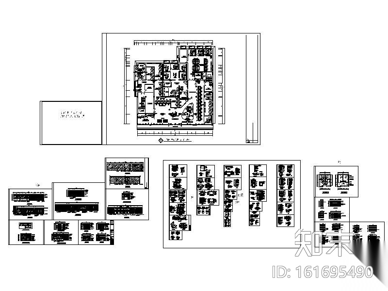 招商银行某分行装修施工图cad施工图下载【ID:161695490】