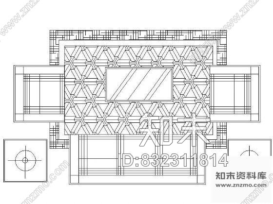 图块/节点家居设计平面图块施工图下载【ID:832311814】