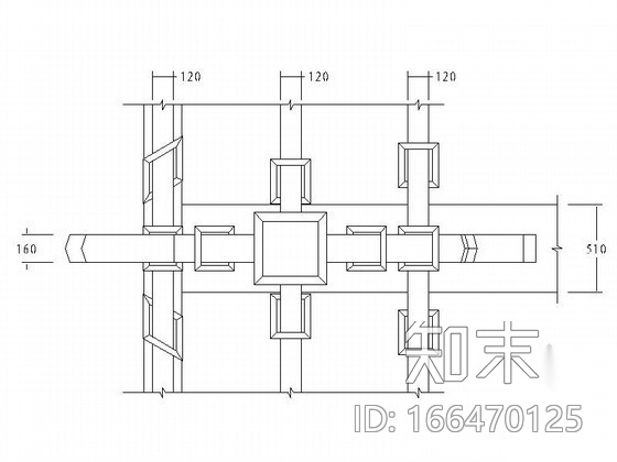 [古建筑]各式斗拱节点详图cad施工图下载【ID:166470125】