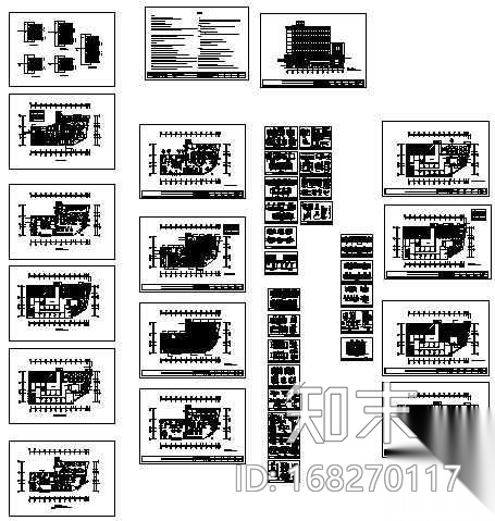 星级酒店装修及电气图纸施工图下载【ID:168270117】