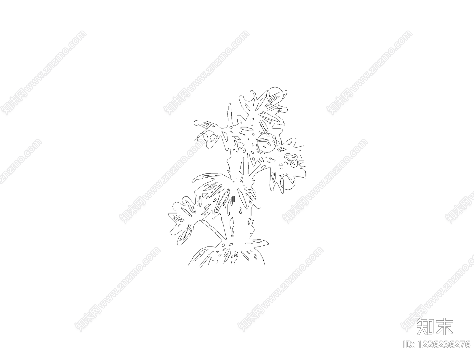 花cad施工图下载【ID:1226236276】