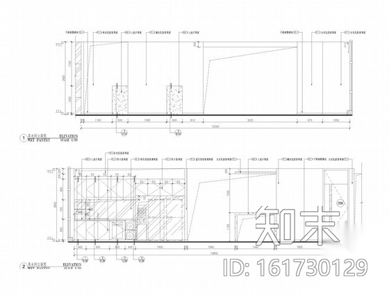 [成都]某设计院设计的现代商业办公空间施工图（含效果图...cad施工图下载【ID:161730129】