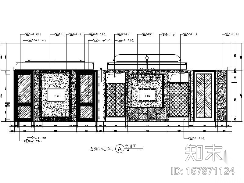 36平方某酒店豪华套房装修图cad施工图下载【ID:167871124】