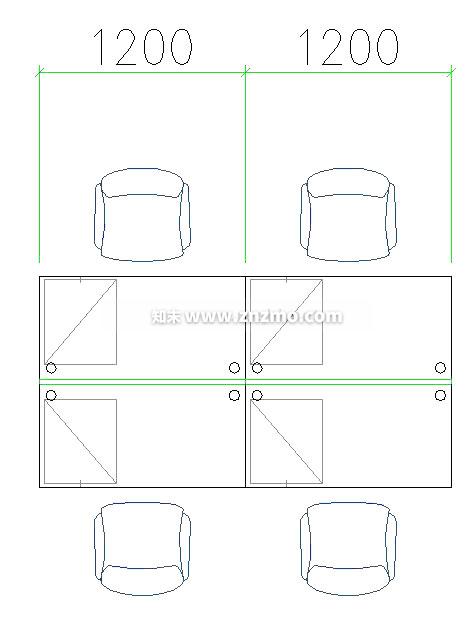 桌椅cad施工图下载【ID:180787193】