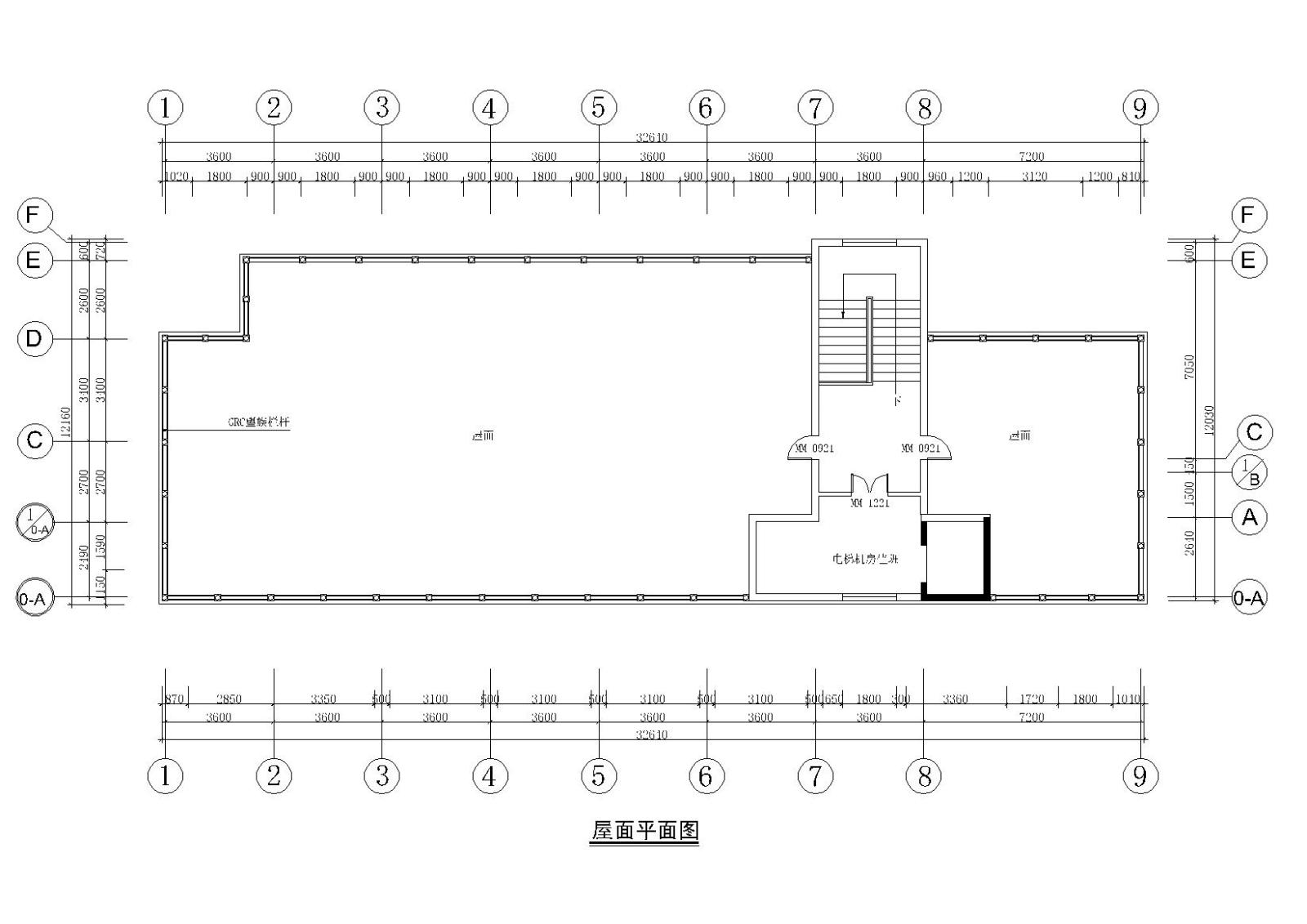 北方某四层中式大酒店建筑设计施工图cad施工图下载【ID:151516125】