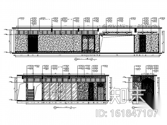 [海南]精品四层东南亚风格别墅室内装修施工图（含高清效...cad施工图下载【ID:161847107】