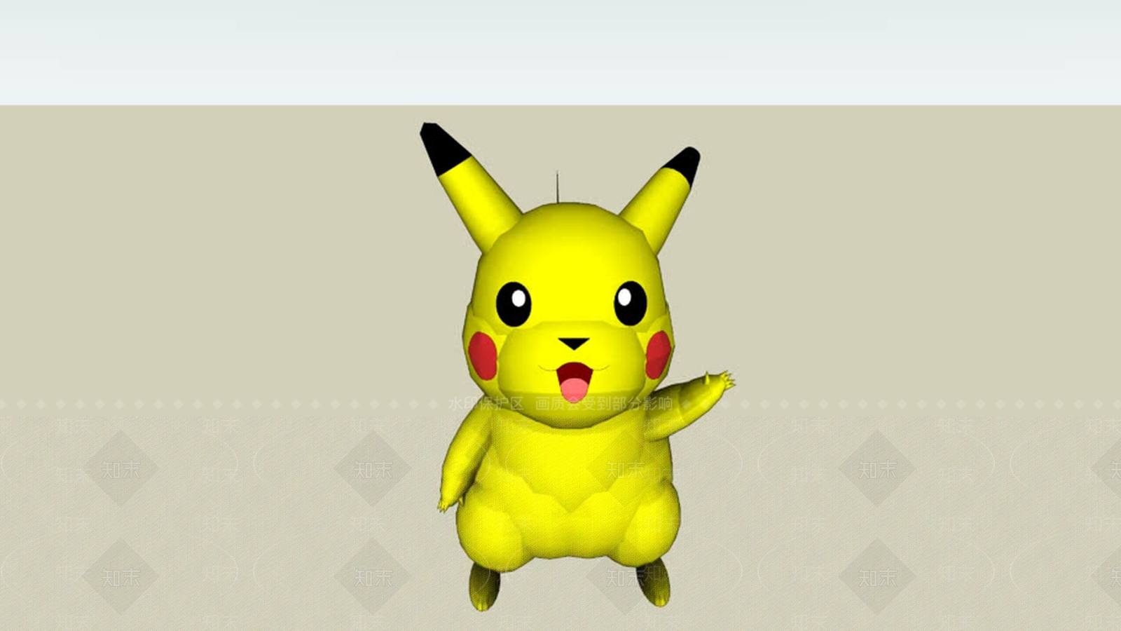 pikchuSU模型下载【ID:1162354424】