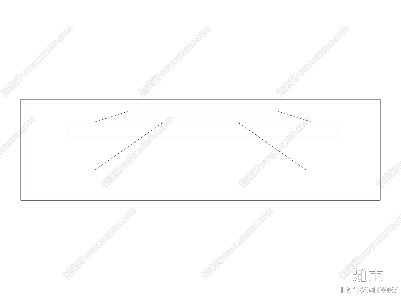 柜子平立面cad施工图下载【ID:1226413087】