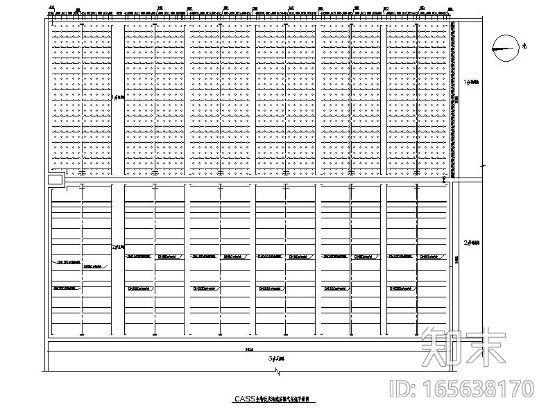 工业园区5万吨污水处理厂设计图（CAD）施工图下载【ID:165638170】