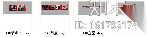 [万科]某小区05公寓140户型三居室内设计图cad施工图下载【ID:161792174】