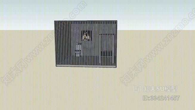 牢房SU模型下载【ID:334241457】