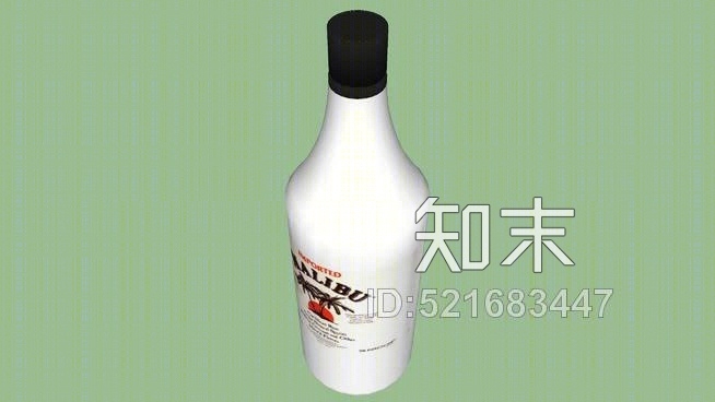 马里布马里布瓶SU模型下载【ID:521683447】