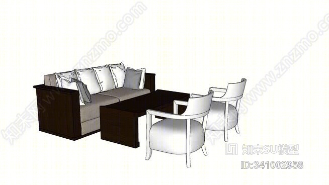 沙发SU模型下载【ID:341002958】
