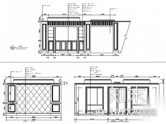 [上海]国际社区简欧两层别墅装修施工图cad施工图下载【ID:161729133】