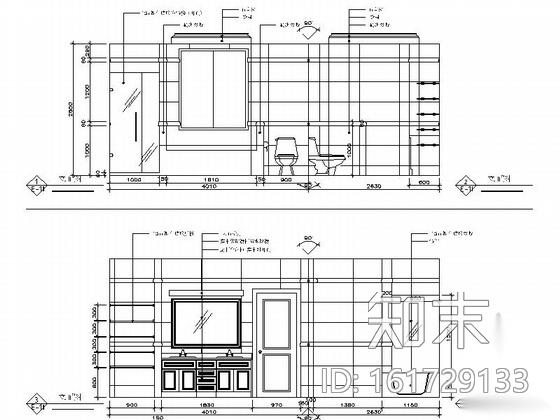 [上海]国际社区简欧两层别墅装修施工图cad施工图下载【ID:161729133】