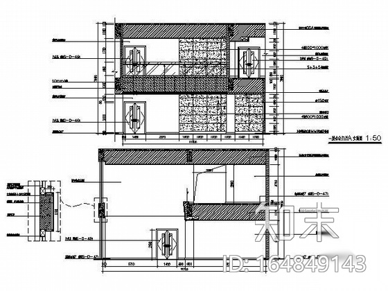 档案馆室内装饰图纸施工图下载【ID:164849143】