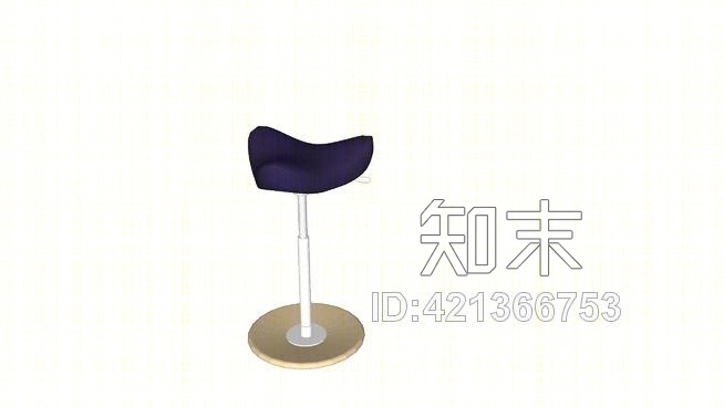 用斯托克移动凳子SU模型下载【ID:421366753】