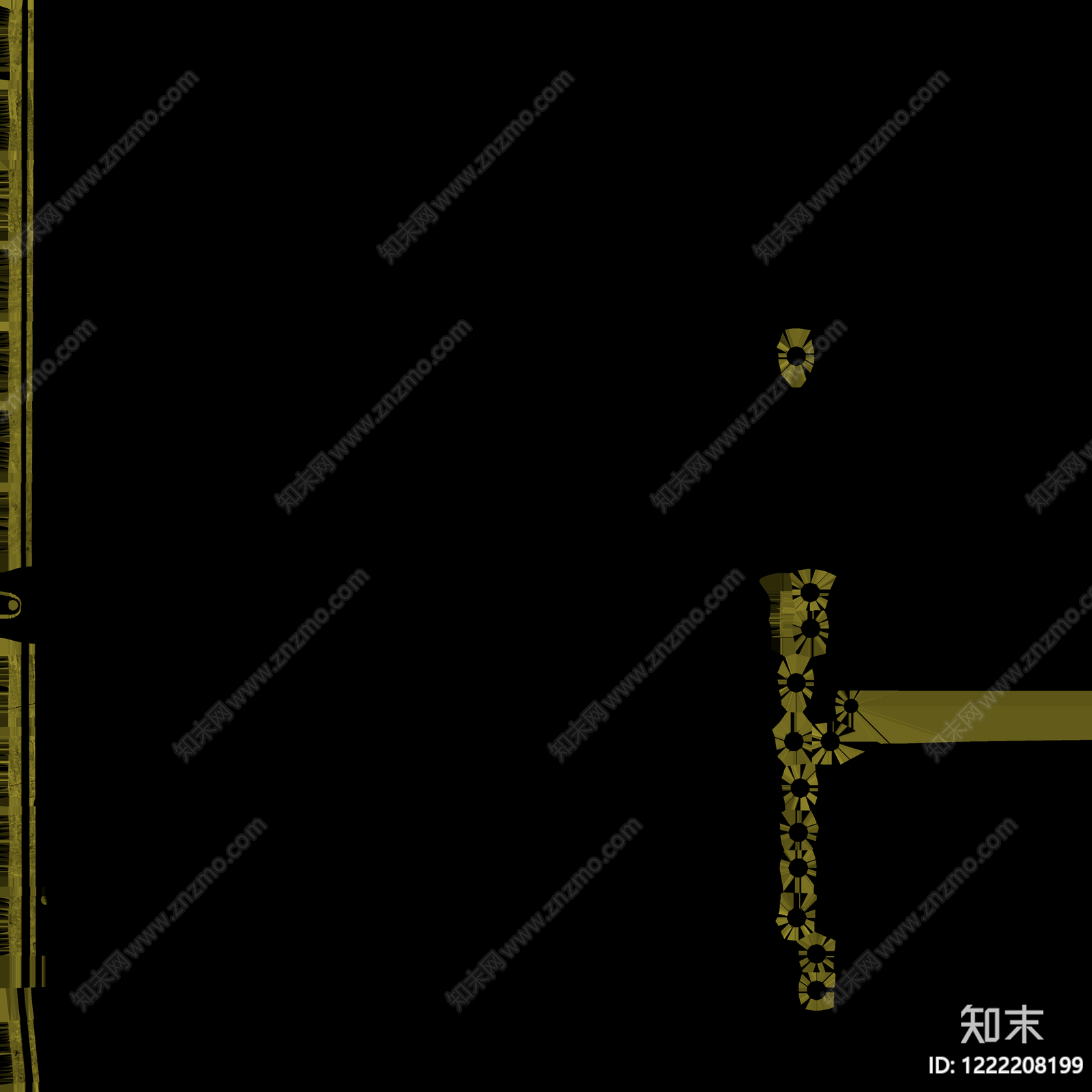 黑白花纹高清贴图材质