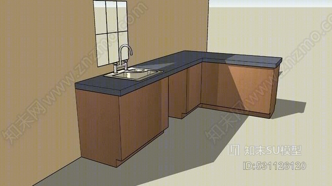 厨房净化SU模型下载【ID:531126120】