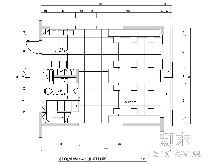 白色之梦现代风格办公空间设计施工图（附效果图）cad施工图下载【ID:161725164】