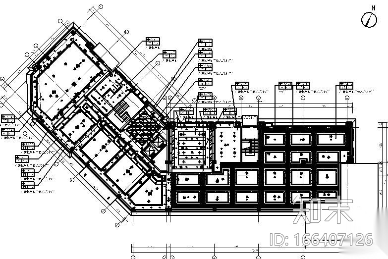 香港腾飞空间——南京若航老山酒店全套施工图（附效果图...cad施工图下载【ID:166407126】