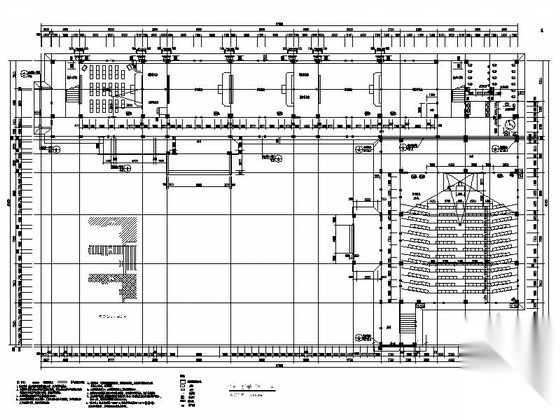 五层现代风格高中教学楼建筑施工图cad施工图下载【ID:165739184】