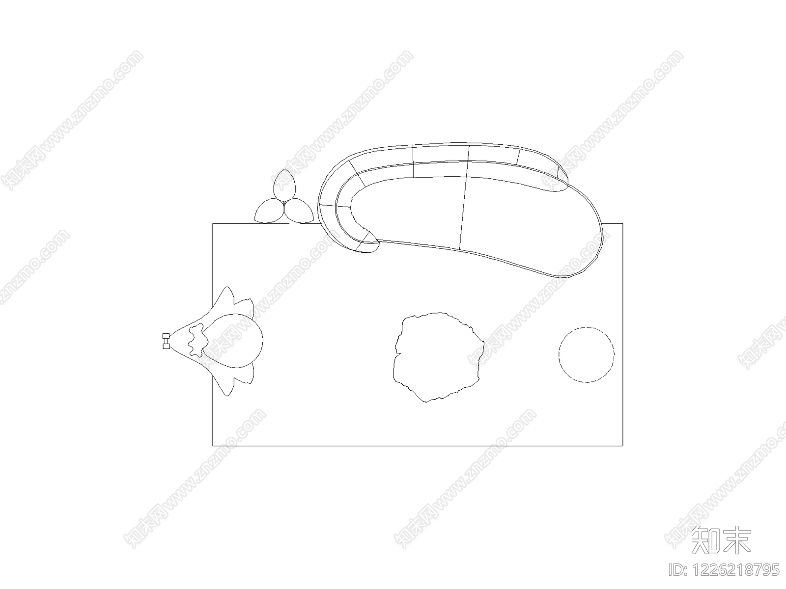 现代,极简家装图库CAD图纸