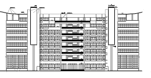 某教学楼全套施工图cad施工图下载【ID:166329113】