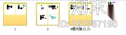 [北京]毗邻地坛公园涉外旅游清新雅致酒店装修施工图（...cad施工图下载【ID:161787190】
