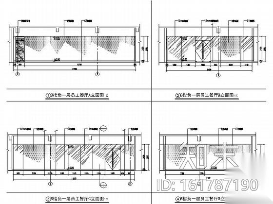 [北京]毗邻地坛公园涉外旅游清新雅致酒店装修施工图（...cad施工图下载【ID:161787190】