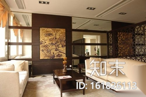 [武汉]知名海岸会所施工图（含实景）cad施工图下载【ID:161826113】