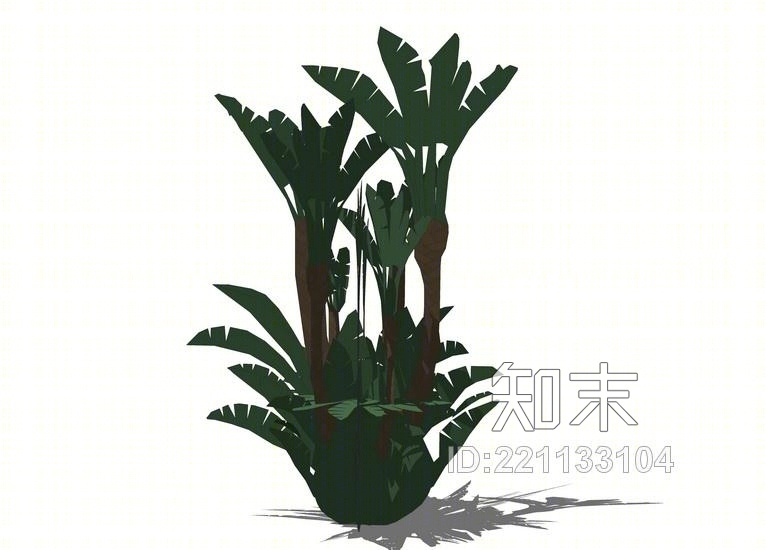 灌木SU模型下载【ID:221133104】