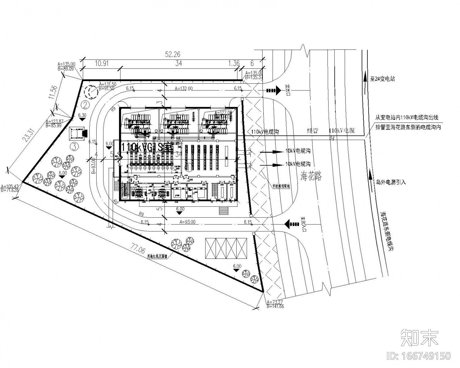 [海南]110KV电力走廊线路新建工程电气施工图（大院最新...施工图下载【ID:166749150】