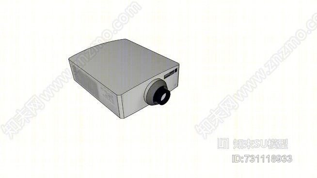 克里斯蒂投影仪SU模型下载【ID:731118933】