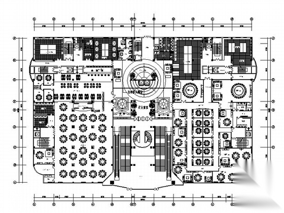 77米大型现代风格假日广场建筑设计施工图cad施工图下载【ID:165627122】