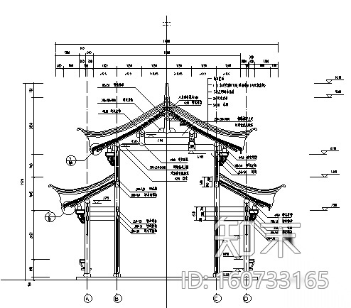 [合集]百套古建筑施工图（含仿古建筑）施工图下载【ID:160733165】