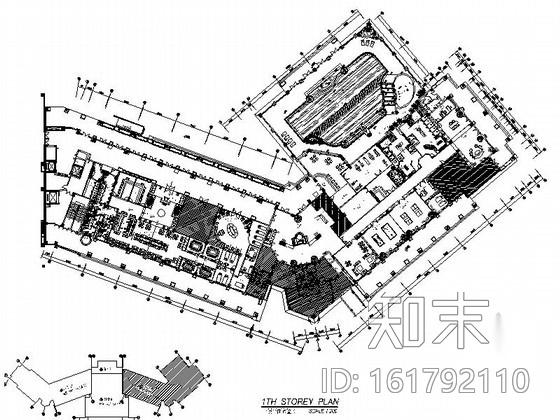 [上海]某五星级豪华酒店日本料理、游泳池及高尔夫球场室...施工图下载【ID:161792110】