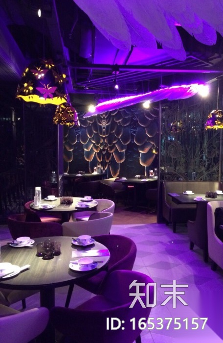 [上海]鹅夫人莘庄仲盛店CAD施工图+实景拍摄施工图下载【ID:165375157】