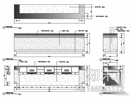 [浙江]某花园小区会所室内装修施工图cad施工图下载【ID:166041172】