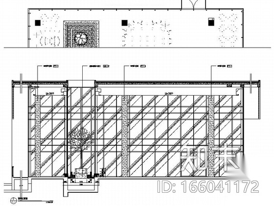[浙江]某花园小区会所室内装修施工图cad施工图下载【ID:166041172】