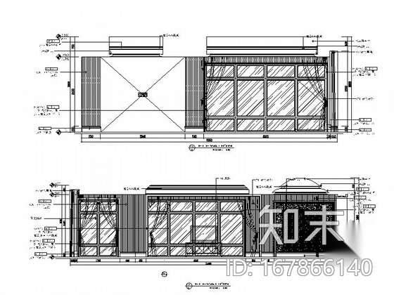 [浙江]度假休闲别墅室内装修设计施工图（含效果）cad施工图下载【ID:167866140】