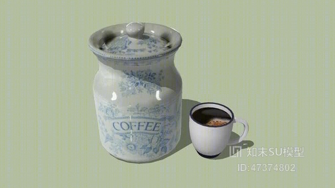 马克杯SU模型下载【ID:717897846】