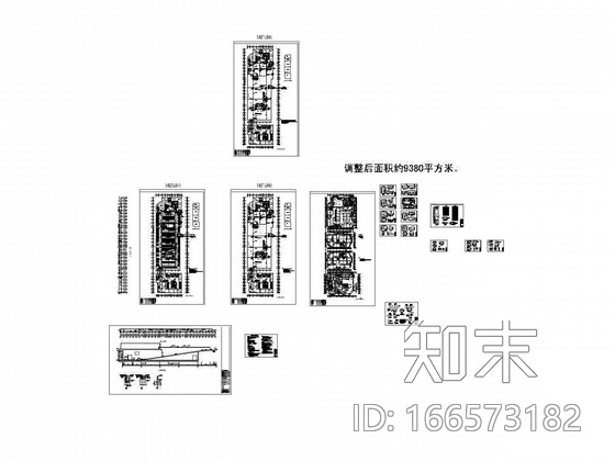 [徐州]某商城地下车库人防建筑施工图施工图下载【ID:166573182】