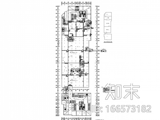 [徐州]某商城地下车库人防建筑施工图施工图下载【ID:166573182】