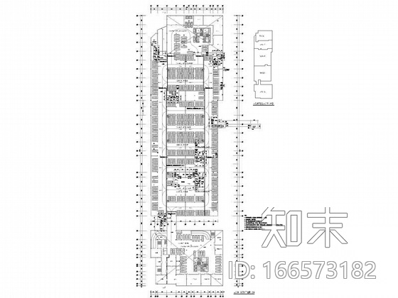 [徐州]某商城地下车库人防建筑施工图施工图下载【ID:166573182】