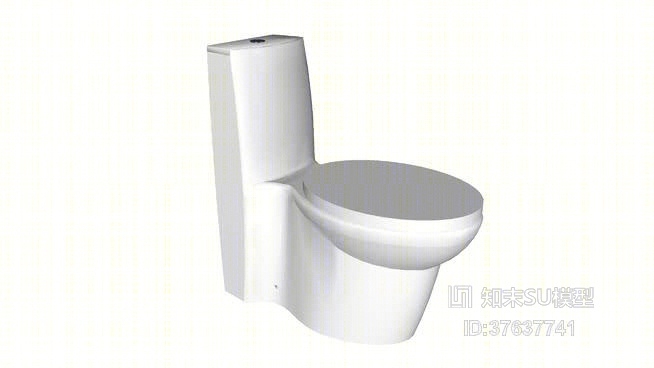 马桶SU模型下载【ID:37637741】
