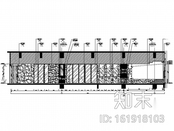 [惠州]市中心高档酒店游泳池区装修施工图（含效果）cad施工图下载【ID:161918103】