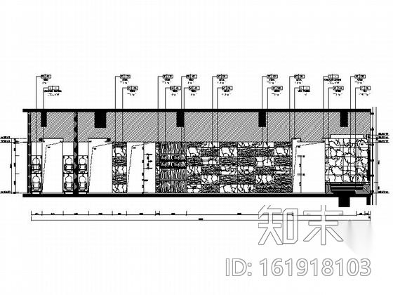 [惠州]市中心高档酒店游泳池区装修施工图（含效果）cad施工图下载【ID:161918103】