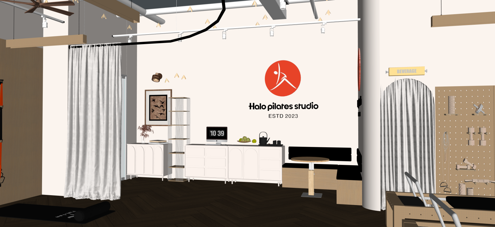 原木工作室SU模型下载【ID:1222309629】