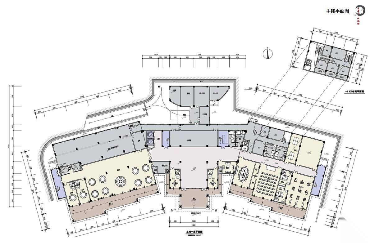[江西]新中式风格商业景区概念性规划方案文本（PPT+6...cad施工图下载【ID:165139100】